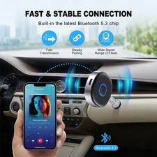 Bluetooth Audio Adapter Receiver for Music Home Car Stereo 3.5mm Speaker Headset