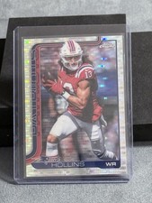 2022 Topps Chrome Mack Hollins #206 New England Patriots NFL Football Card