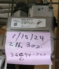 White Rodgers 36C94-303 Gas Valve Nat Gas 24 v coil Pilot 1/2 x 3/4 L45-743