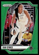 Kiah Stokes Green #122 2024-25 Panini Prizm WNBA Las Vegas Aces
