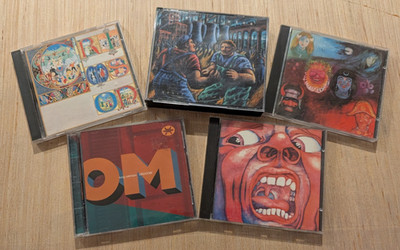 King Crimson 5 CD Lot - Lizard, Heavy Construkction, In The Wake of Poseidon ++