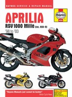 Aprilia RSV 1000 Mille (98 -03) 98-03 Haynes Publishing Taschenbuch Englisch