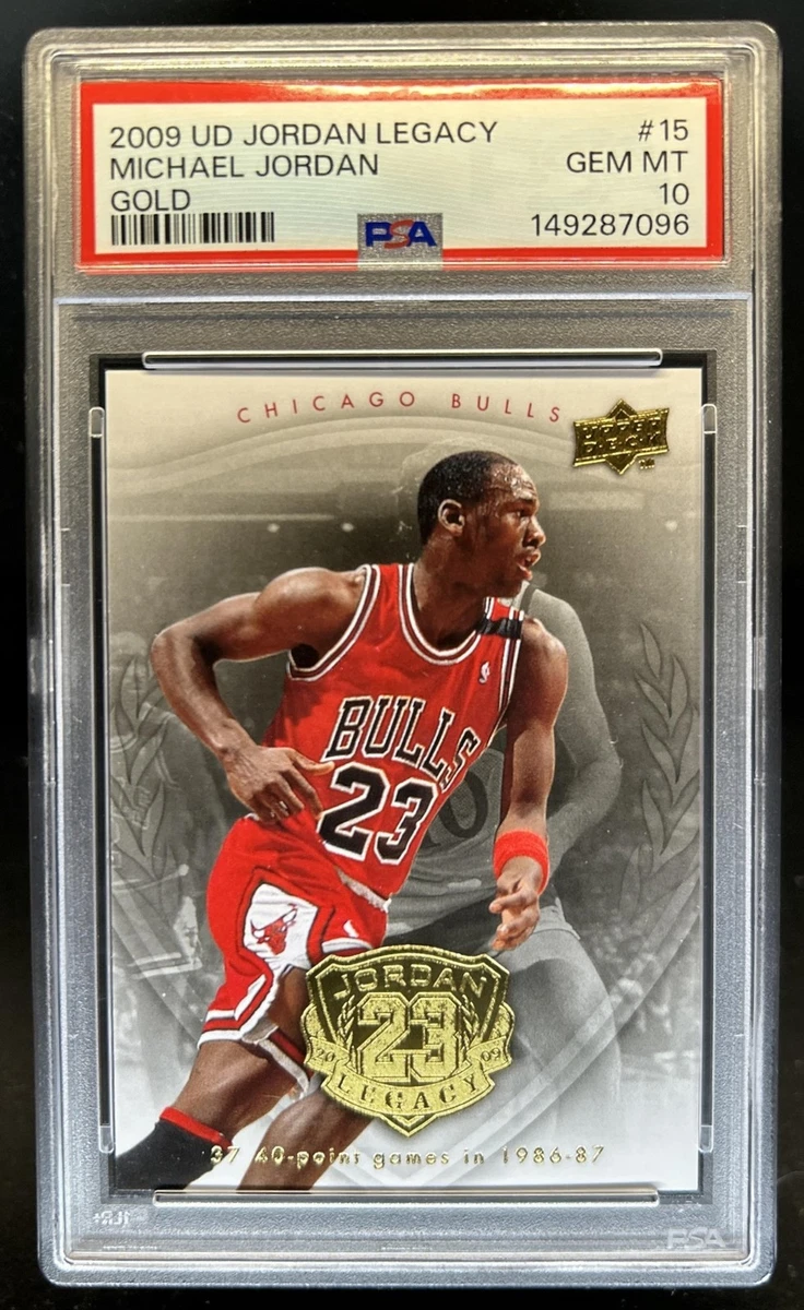 Upper Deck Michael Jordan 10 Grade Basketball Sports Trading Cards