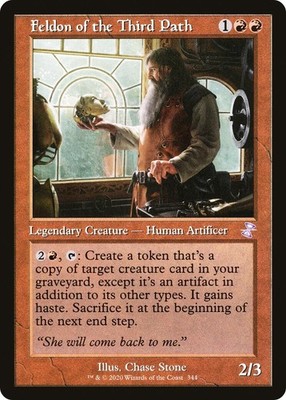 Feldon of the Third Path - Normal NM MTG Time Spiral: Remastered