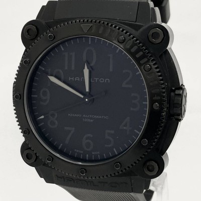 HAMILTON H785050 Khaki Navy Below Zero Auto Titan Armbanduhr für Herren