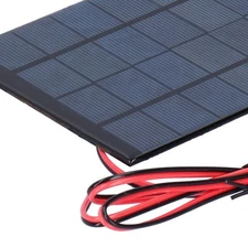 2Pcs Mini Solar Power Module Epoxy Panel With 100cm Cable Electronic New