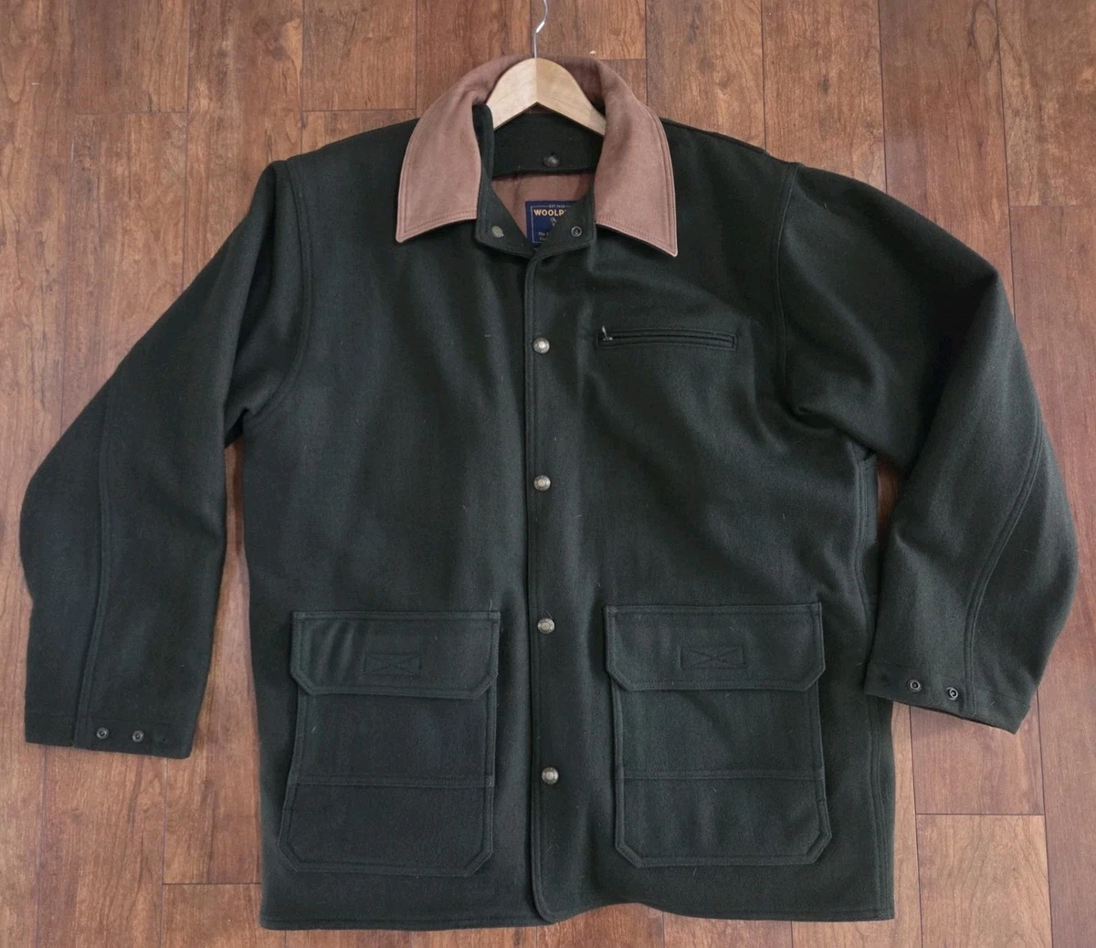 Woolrich Leather Outer Shell Coats, Jackets & Vests for Men for