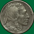1917-D Buffalo Nickel Choice Very Fine VF+ Coin #36467