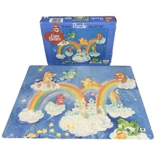 Vintage Care Bears 1983 Puzzle 70 piece Craft Master 12"x16" American Greetings!