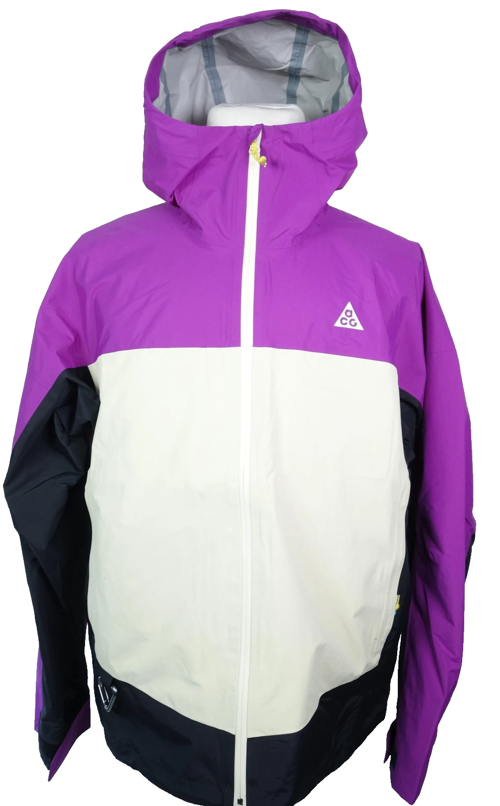 Nike ACG Storm-FIT ADV Jacket Mens Medium Purple Colorblock Hooded HJ2687-505