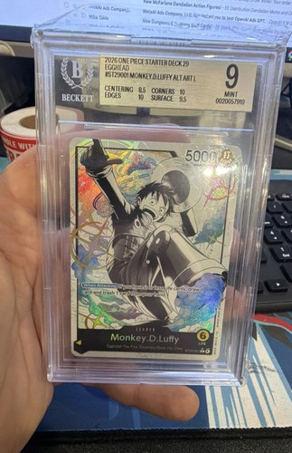 Monkey.D.Luffy (Parallel) graded BGS 9 for sale on eBay