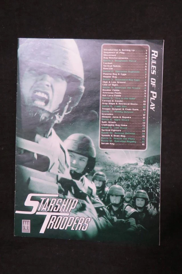 Avalon Hill - Starship Troopers - Sci-Fi Movie Edition Baord Game (Complete) EX - Image 4 of 4
