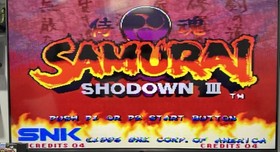 2 Neo Geo AES Games  Samurai Showdown 3 and Art of Fighting 2