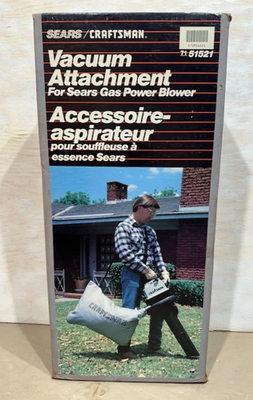 #ad #ad NOS Sears Craftsman 71 51521 Vacuum Attachment for Sears Gas Power Blower $21.95