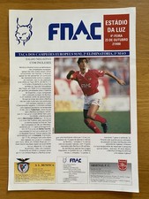 Benfica v Arsenal - 1991/92 - European Cup 2nd Round 1st Leg