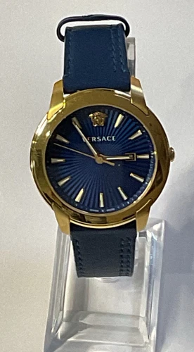 Orologio Uomo Versace VELQ00319 V urban Pelle Swiss Made Nuovo Batt 10