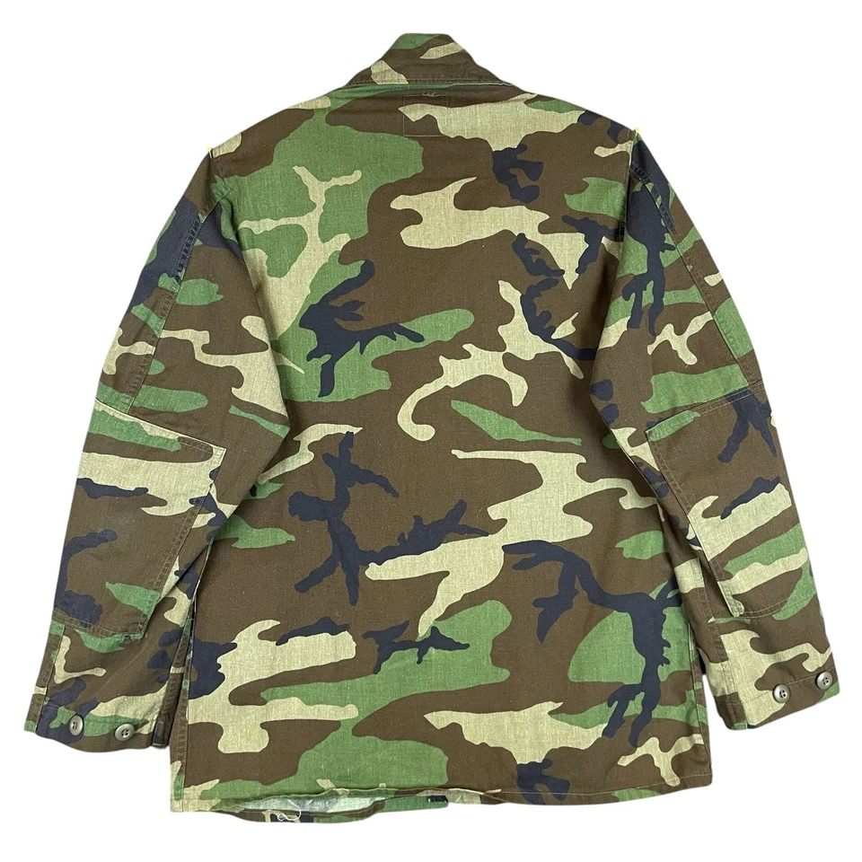 US Military ARMY Camouflage Woodland Fatigue Combat Jacket NATO Medium Regular - Image 2 of 4