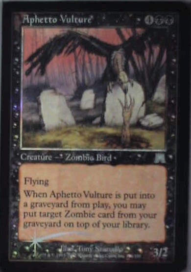 Aphetto Vulture - Onslaught: #126, Magic: The Gathering - Foil Nm R248