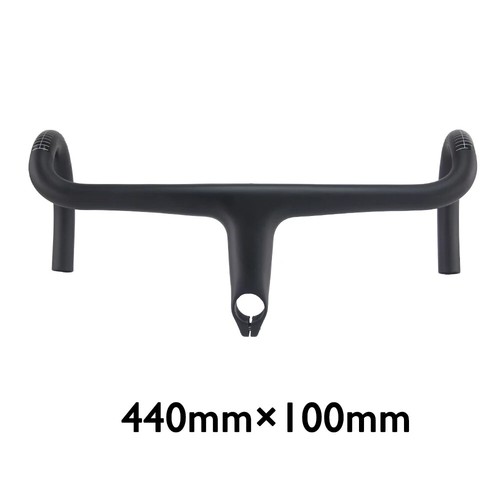 Manillar integrado de fibra de carbono de 6 grados para bicicleta de carretera con montaje en computadora 28,6 mm - Imagen 24 de 26