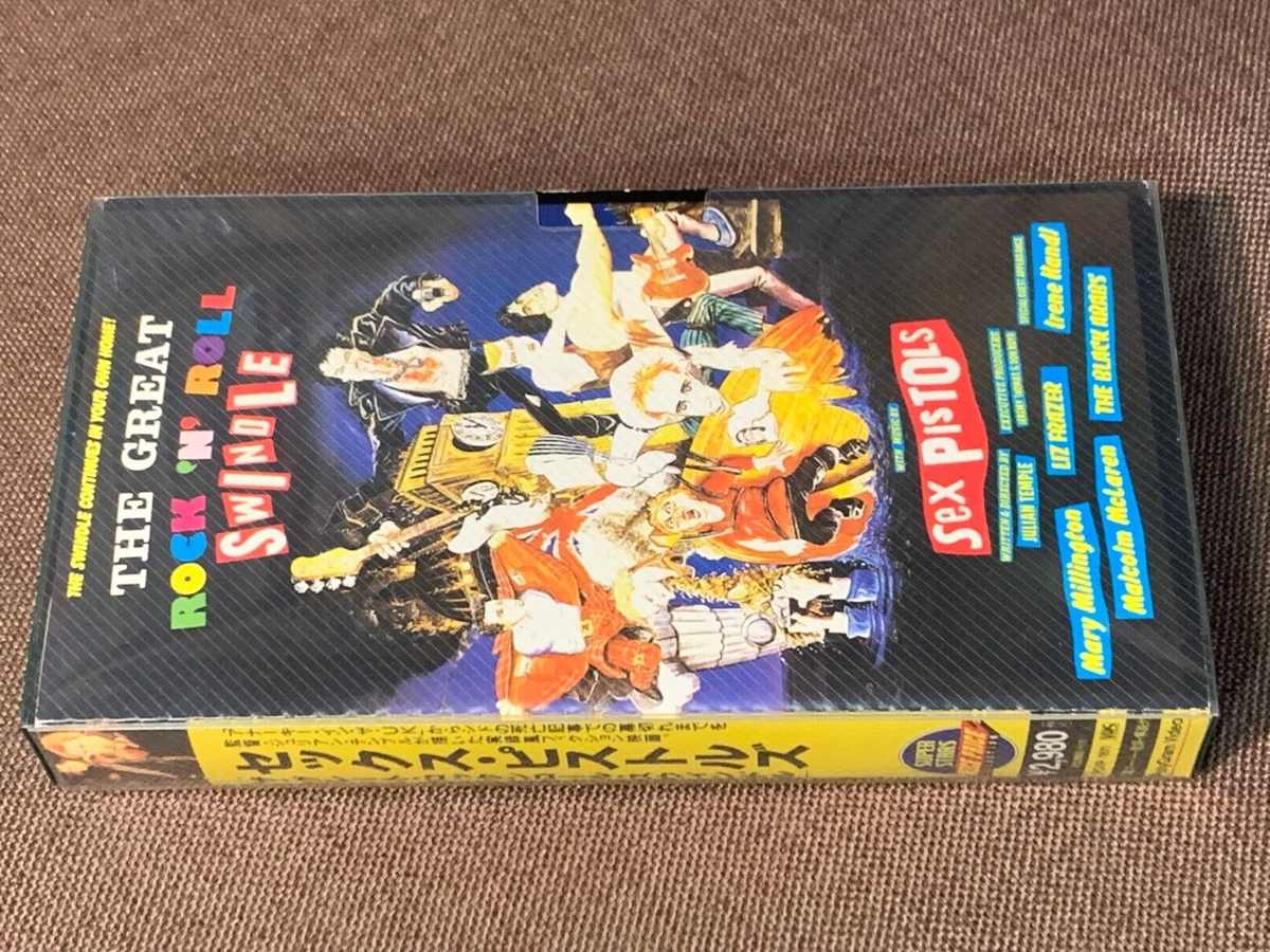 SEX PISTOLS The Great Rock 'N' Roll Swindle JAPAN VHS VIDEO POVP
