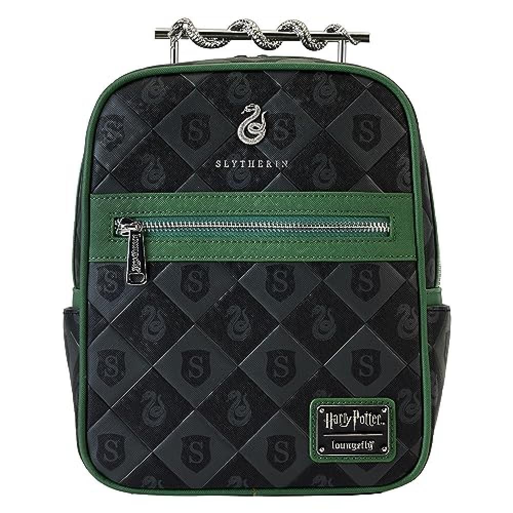 (TG. Taglia unica) Loungefly - Harry Potter - Serpente metallico Mini Zaino - Es
