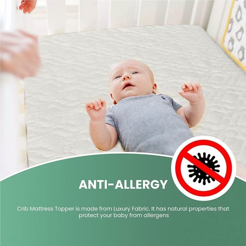 NEW TUTTI Bambini CoZee Bedside Crib Replacement Mattress Breathable 80.5x51x5cm - Picture 7 of 7