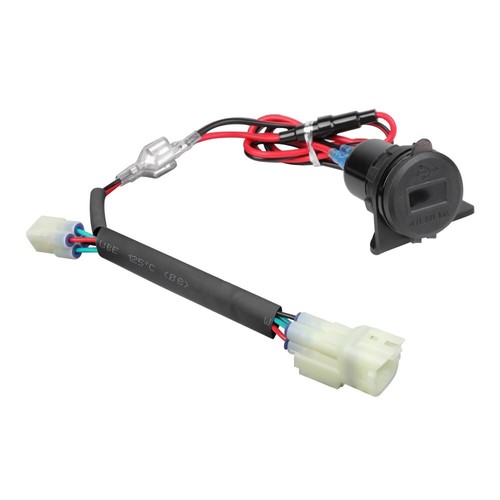 Quick Charger Dual USB Aux Plug Adapter Connector Wire For Honda CBR 400R 500R - Picture 10 of 24