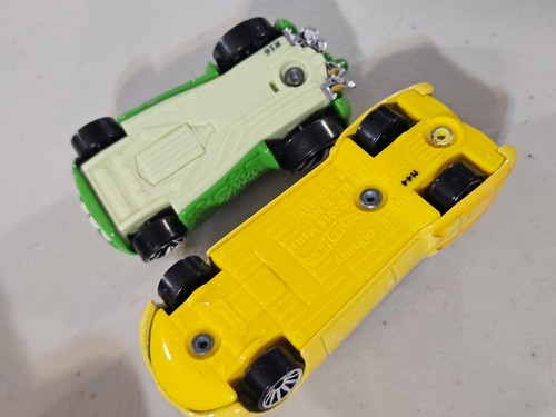 Hot Wheels Disney Pixar Lot 7 Cars Woody Forky Belle McDonalds Diecast Plastic - Picture 4 of 21