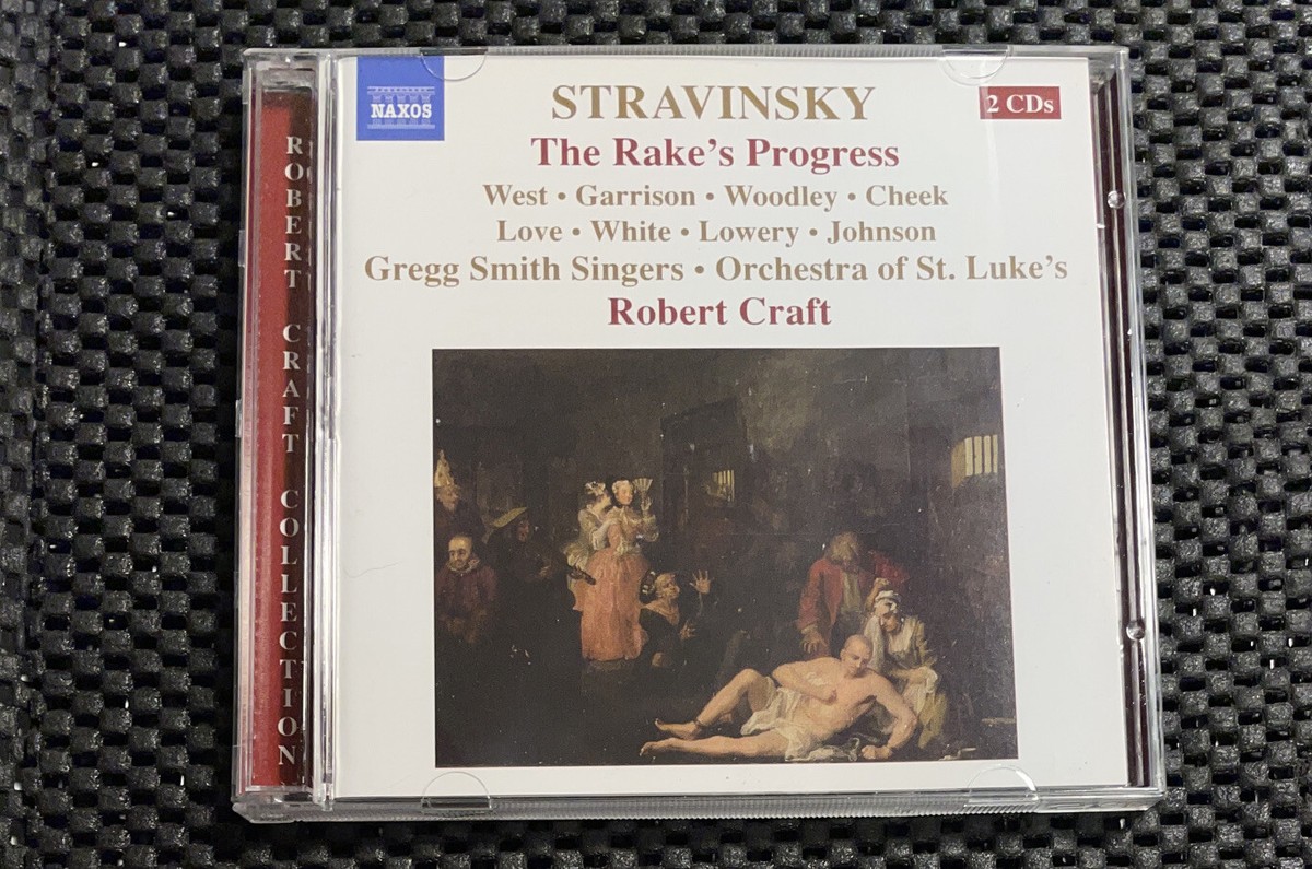 Stravinsky: The Rake's Progress CD Robert Craft 2 Cd Naxos