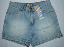 Old Navy Girls Classic Light Wash Denim Jean Shorts 8.5 Adjustable Waist NWT NEW