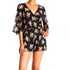 Everly Floral Print Romper