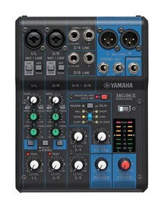 Yamaha Mixer 6-kanal Mischpult Konsole MG06X