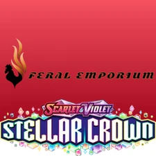 Pokémon TCG - Stellar Crown - All Basic - Non Holo - Pick a Card