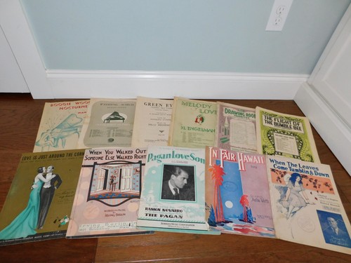LOT 90+ Vintage RARE Sheet Music Piano 1800-1900's Ragtime Patriotic Romance+++ - Picture 4 of 11