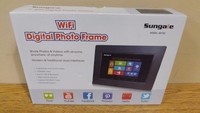 Sungale 7 Wifi Photo Frame, 1.3ghz, 4gb, Touch Screen (1024x600) Ad702 Sungale 7 Wifi Photo Frame, 1.3ghz, 4gb, Touch Screen (1024x600) Ad702