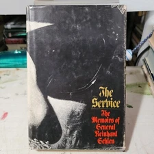 The Service The Memoirs of General Reinhard Gehlen 1972 Hardcover First Edition