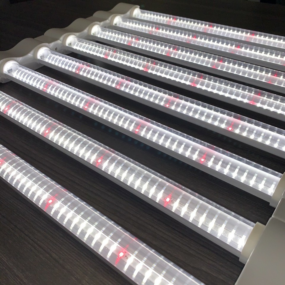 LED Grow Light Full Spectrum 4-in-1 Linkable Seedling Veg Hydroponic ...
