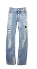 H12) Dolce & Gabbana D&G men's jeans size 48 blue destroyed