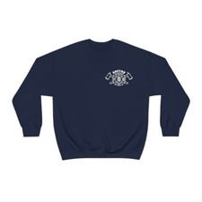 Boston Fire Department Skyline Cityscape Unisex Heavy Blend Crewneck Sweatshirt