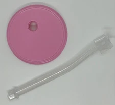 Barbie Model Muse Body Style Pink Base Straddle Doll Stand Right Leg Straight