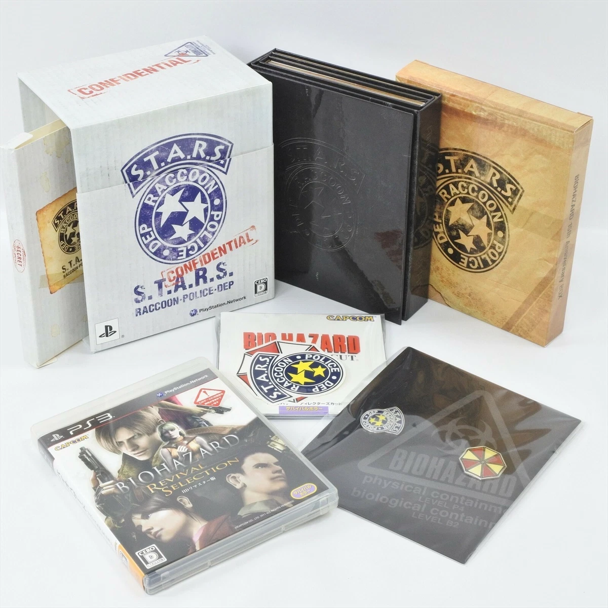 BIOHAZARD STARS 15th Anniversary Box Resident Evil PS3 Playstation