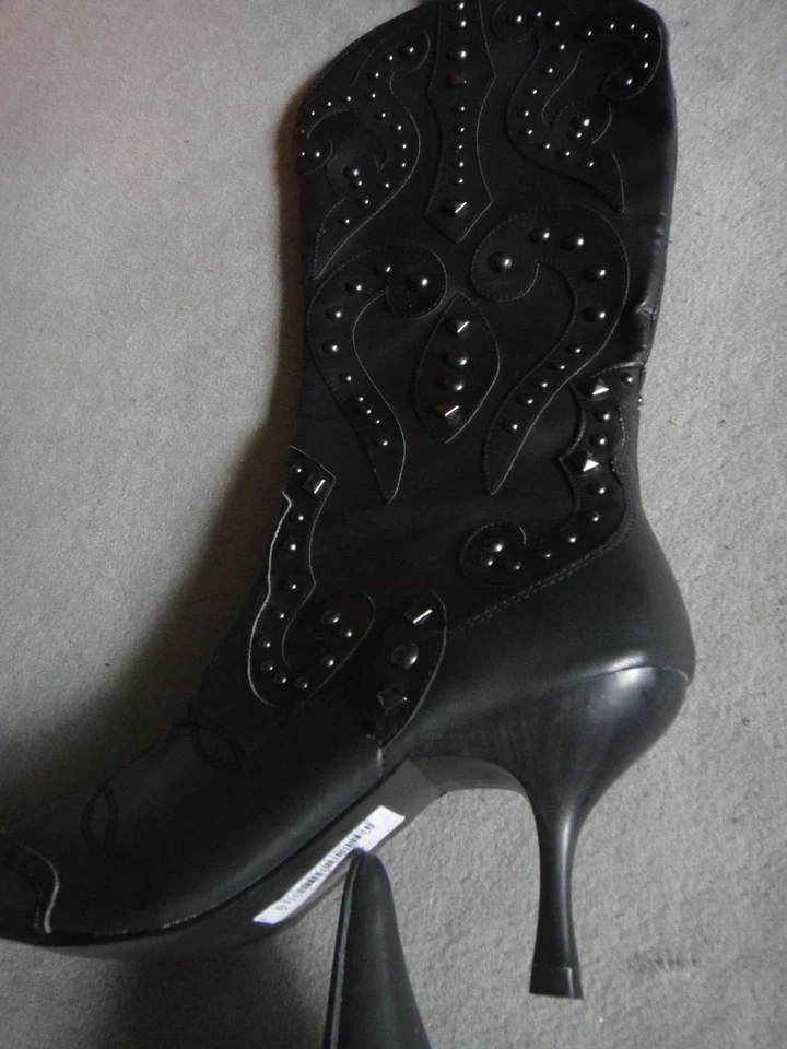 schöne C&A Stiefel Yessica Gr. 40 Lederstiefel Damenstiefel - Bild 2 von 3