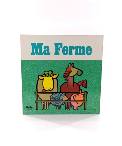 Jeu éducatif Vintage Lactorama - La Ferme, Le Lait, La Campagne - MB - Complet ?