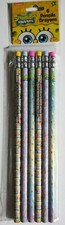 Sponge Bob Pencils 6 Count Pack Nickelodeon School Party Favors  