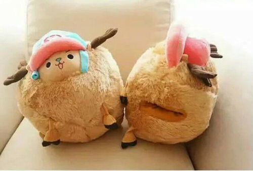 Anime One Piece Tony Chopper Soft Plush Doll Big Stuffed Animal Toys Gift 35CM - Picture 5 of 18