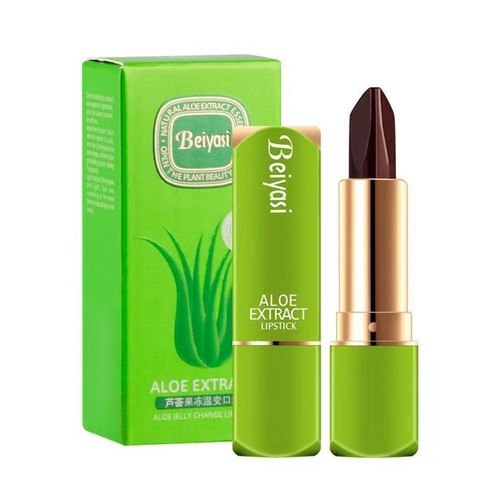 Aloe Vera Tricolor Lipstick Changing Color According Temperature to V8N1 M1Z6 - Picture 2 of 14