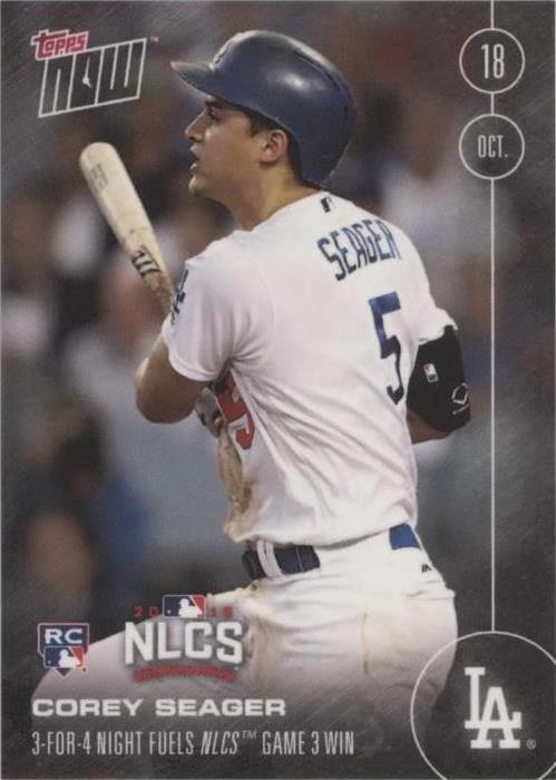 2016 Topps Now - Corey Seager #599 - 1 of 1