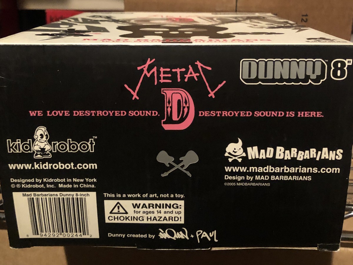 Doktor A x Kidrobot's 8-inch Dunnys Clutter Magazine