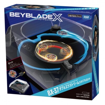 BEYBLADE BX-37 Double Extreme Stadium Bear Scratch 5-60F Electric