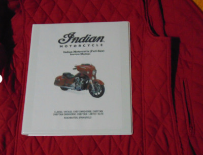 2017-2024 Indian full size roadmaster bike workshop service manual full color